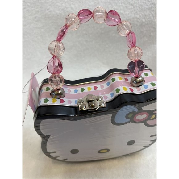 Hello Kitty Tin Box Filled with Hello Kitty Candy Bracelets NOT FOR CONSUMPTION - Picture 5 of 6